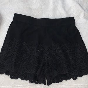 Black shorts